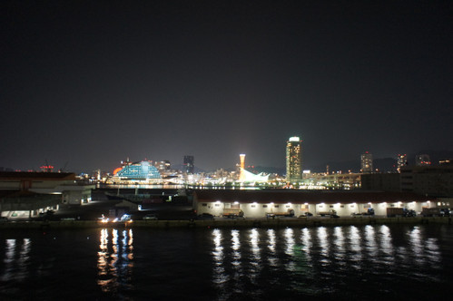 神戸港の夜景